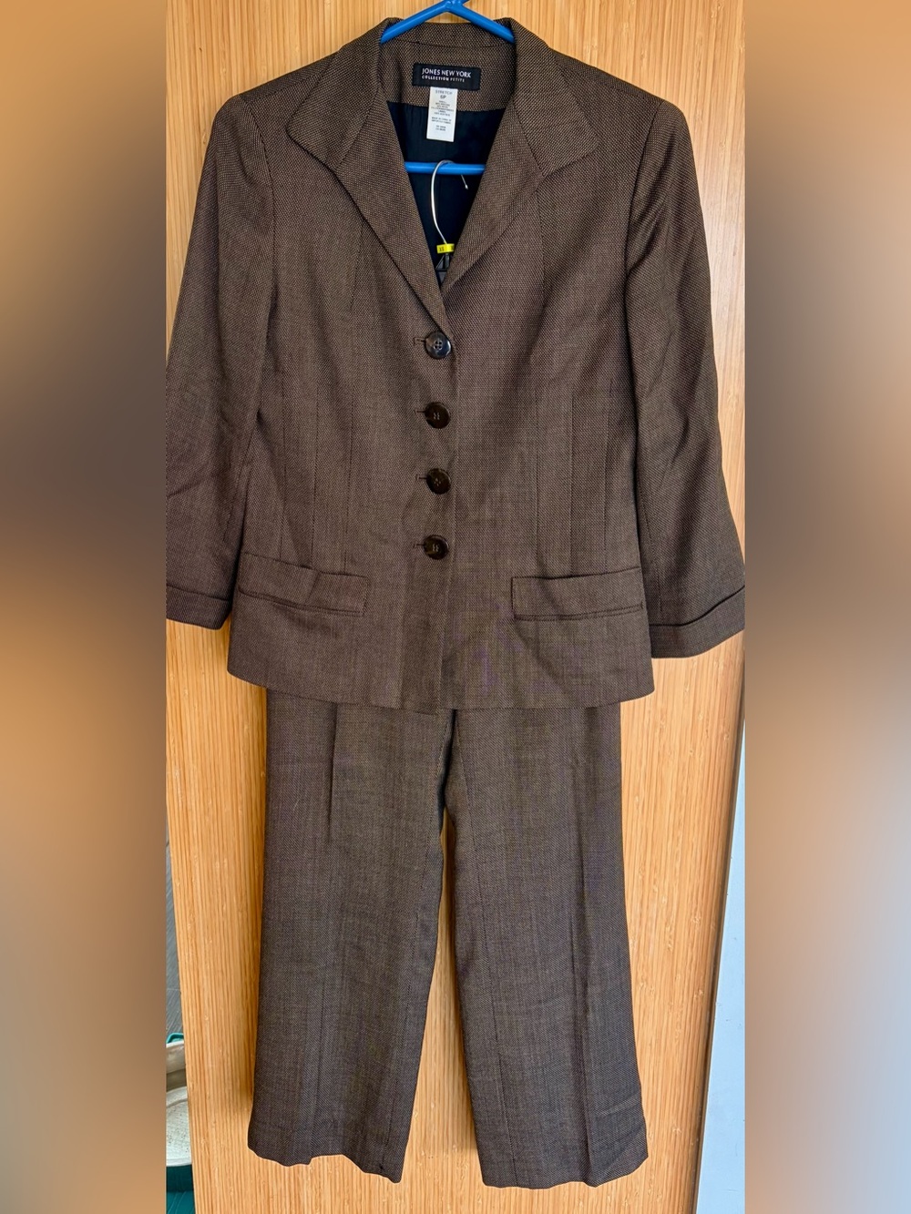 Jones New York Brown Suit Jacket, matching pants optional